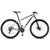 Bicicleta Aro 29 KRW Alumínio Shimano TZ 24 Vel Freio a Disco Ltx S60 Prata, Preto