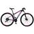 Bicicleta Aro 29 KRW Traction Alumínio Shimano Acera 27 Vel Freio Hidráulico com Trava SX15 Preto, Rosa