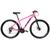 Bicicleta Aro 29 KS2 Power One 24 Vel Shimano Freio a Disco Rosa chiclete