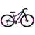 Bicicleta Aro 29 Ksw 1x9v Freio Hidráulico, Trava E K7 11/40 Preto, Rosa, Azul