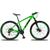 Bicicleta Aro 29 Ksw 21v com suspensão e freios a disco Verde, Preto