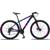 Bicicleta Aro 29 Ksw 24 Marchas Freios a Disco, K7 e Suspensão Preto, Azul, Rosa