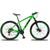 Bicicleta Aro 29 Ksw 24 Marchas Freios a Disco, K7 e Suspensão Verde, Preto