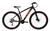 Bicicleta Aro 29 Ksw 24 Velocidades Freios a Disco com Suspensão Preto, Laranja