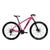 Bicicleta Aro 29 Ksw 24v Tourney Freio Hidraulico Trava E K7 Rosa, Preto