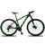 Bicicleta Aro 29 Ksw 27 Marchas Freio Hidráulico e K7 Preto, Verde