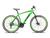 Bicicleta Aro 29 KSW 2x9V 18v Freio Hidráulico k7 e Trava Verde neon, Preto