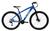 Bicicleta Aro 29 Ksw Alumínio 21 Velocidades Freios a Disco com Suspensão Azul hunter