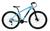 Bicicleta Aro 29 Ksw Alumínio 24v Cambios Shimano Freios a Disco e Suspensão Azul celeste