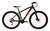 Bicicleta Aro 29 Ksw Alumínio 24v Cambios Shimano Freios a Disco e Suspensão Preto laranja vermelho