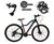 Bicicleta Aro 29 Ksw Mwza Feminina Alumínio Câmbio Traseiro Shimano Alívio e Altus 27v Freio Hidráulico Garfo Com Trava - Preto/Pink/Azul - Tam. 17 Preto, Pink, Azul