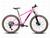 Bicicleta Aro 29 KSW XLT 12 Velocidades e Freios Mecanico Rosa, Preto