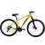 Bicicleta Aro 29 KSW XLT 21v Freio a Disco Amarelo, Preto
