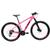 Bicicleta Aro 29 KSW XLT 21v Freio a Disco Rosa chiclete
