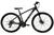 Bicicleta aro 29 Ksw Xlt 24v Alumínio Freio a Disco Garfo Suspensão Preta com Prata Tam.15 Preto fosco com prata
