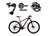 Bicicleta Aro 29 Ksw Xlt Alumínio Câmbio Traseiro Shimano Alívio e Altus 27v Freio Hidráulico Garfo Com Trava - Preto/Pink/Azul - Tam. 15 Preto, Pink, Azul