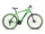 Bicicleta Aro 29 KSW XLT100 18v Freio Hidráulico K7 e Trava Verde neon, Preto