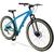 Bicicleta Aro 29 Mountain Bike Safe Alumínio 21 Marchas Freio à Disco Garfo com Suspensão Azul, Azul safira