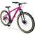 Bicicleta Aro 29 Mountain Bike Safe Alumínio 21 Marchas Freio à Disco Garfo com Suspensão Rosa pink