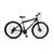 Bicicleta Aro 29 Mountain Bike Velox Freio a Disco 21 Velocidades Preto, Laranja