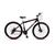 Bicicleta Aro 29 Mountain Bike Velox Freio a Disco 21 Velocidades Preto, Vermelho