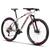 Bicicleta Aro 29 MTB Alumínio 18v Freios Hidráulicos Shimano Fun Evo 2023 Sense Cinza, Roxo