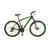 Bicicleta Aro 29 MTB Aluminio Ezfire Freio a Disco Tamanho 17 Preto com verde