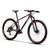 Bicicleta Aro 29 MTB Quadro Alumínio 16v Freio Hidráulico Shimano Fun Comp 2023 Sense Grafite, Laranja