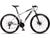 Bicicleta Aro 29 Raider Z3X 24 Vel Câmbio Traseiro Shimano Freio a Disco Bike MTB Alumínio Branco, Preto