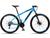 Bicicleta Aro 29 Raider Z3X 24 Vel Câmbio Traseiro Shimano Freio a Disco Bike MTB Alumínio Azul, Preto