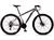 Bicicleta Aro 29 Spaceline Star 21 Marchas, Quadro de Alumínio e Freio a Disco - Prata/Preto Prata, Preto