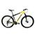 Bicicleta Aro 29 Track&Bikes Troy Preta com Amarela Colorido