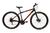 Bicicleta AXW Aço Carbono Aro 29 Freios a Disco 21 Marchas + Suporte Preto, Vermelho