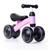 Bicicleta Bebe Equilibrio Andador Infantil Baby Bake Sem Pedal Rosa