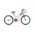 Bicicleta Bixy Aro 20 Infantil com Cesta Juvenil Verde escuro, Verde