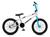 Bicicleta Bmx Aro 20 Ravok Rv-x Aro Aero Freio V-brake Cross Branco, Azul