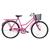 Bicicleta Cairu 26 Malaga r Dup C/ct Fem Rosa/pink Rosa, Pink