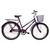 Bicicleta Cairu Aro 26 Cesta Feminino Personal Genova 311010 Roxo