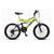 Bicicleta Colli 310 Aro 20 21 Marchas Fulls GPS Dupla Suspensão Amarelo neon