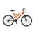 Bicicleta Colli Aro 26 GPS Dupla Suspensão 21 Marchas Freios V-Brake Aço Carbono Laranja