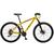 Bicicleta Colli Aro 29 MTB 21 Marchas Shimano Suspensão Dianteira Freios á Disco Amarelo fosco