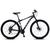 Bicicleta Colli Aro 29 MTB 21 Marchas Shimano Suspensão Dianteira Freios a Disco Preto fosco