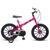 Bicicleta Colli Fruit MTB Aro 16 com Detalhes Preto Feminino Pink