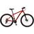 Bicicleta Colli Quadro em Alumínio 21 Marchas Aro 29 Freio a Disco Kit Shimano Vermelho