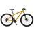 Bicicleta Colli Quadro em Alumínio 21 Marchas Aro 29 Freio a Disco Kit Shimano Amarelo fosco