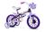 Bicicleta Criança Aro 12 Infantil Menino Menina Rodas Nathor Violeta, Lilás