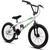 Bicicleta Cross Stx Aro 20 Infantil Freio V-brake Branco, Verde