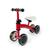 Bicicleta de equilíbrio infantil 4 rodas carrinho passeio mega compras Vermelho