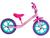 Bicicleta de Equilíbrio Infantil Bandeirante First Bike Rosa Rosa