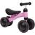Bicicleta de Equilíbrio Infantil Sem Pedal 4 Rodas Buba Rosa